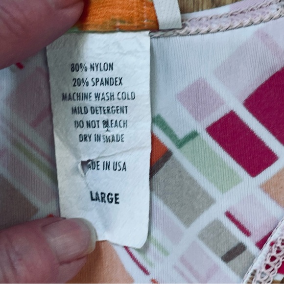 Spunkwear Women's Racer Back Dress With Built In Shelf Bra Size Large - Picture 3 of 11